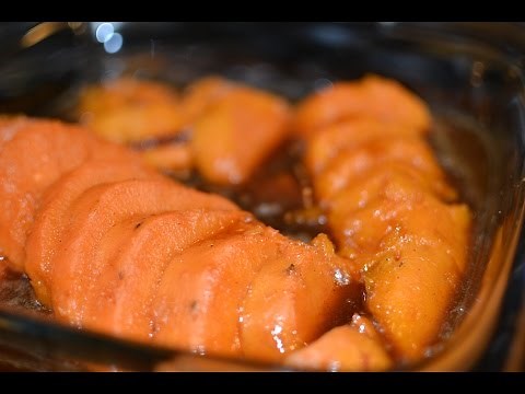 Moms How to make the Best Candied/Candy Yams Recipe, easy soul food style, aka sweet potatoes