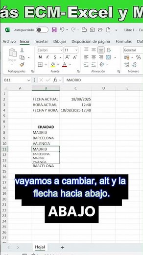👉 Excel shortcuts for dates and text that save you HOURS ⌨️