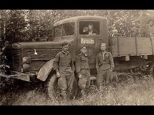 Wehrmacht diesel Büssing-NAG 4500 (baujahr 1943) starten