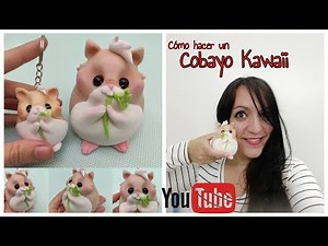 Cómo modelar un COBAYO KAWAII en porcelana fría por María Laura Rombolá