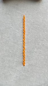 Stem stitch tutorial 🥰 #stitch #embroidery #stem | Tahmina's Embroidery World