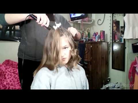 How To: Curl Short Hair with a Bubble Wand!