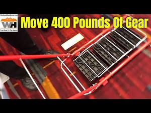 Move Gear Haul Up To 400 Pounds With The 4 in 1 Rolling Utility Cart Trolley Dolly from Kerry Kart