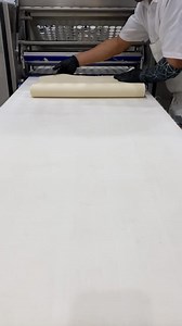 The process of lamination, layering butter into dough. The science of croissants explained by @foodandwine — “How do you achieve that perfect balance between flaky exterior and airy interior in an ideal croissant? It all has to do with the reaction between butter and heat. Butter is composed of butterfat, milk solids, and water—the last of which accounts for 14 to 18% of butter’s volume. As a croissant bakes, the water in the solid butter quickly vaporizes into steam. This rapid change in state 