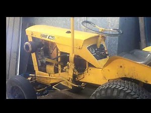 1965 Allis Chalmers Big Ten Antique Garden Tractor