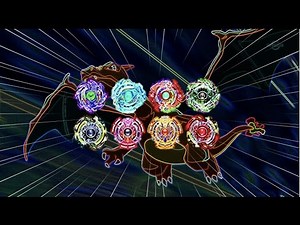 3x Beyblade Burst Random Booster Vol. 6! + Setup Tour! | All Hale the Mighty Charizard