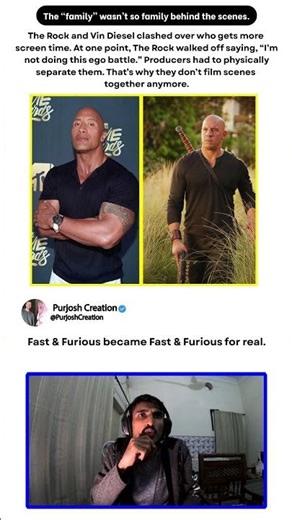 Dwayne Johnson & Vin Diesel’s Real Fight on Fast 8 Set!