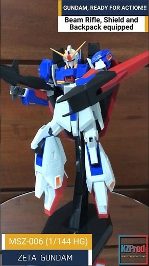 [JMS MODEL] MSZ-006 Zeta Gundam (1/144 HGUC) [PART 3 - ARMAMENTS]