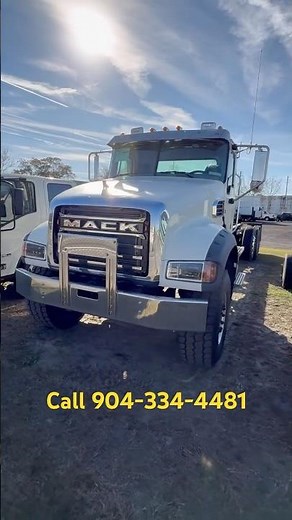 New 2027 Mack Granite Triaxle Vocational Chassis #mack #chassis #semi