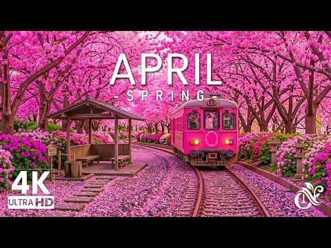 Spring Flowers 4K – Peak April 2026 🌸 Cherry Blossoms and Dreamy Floral Landscapes
