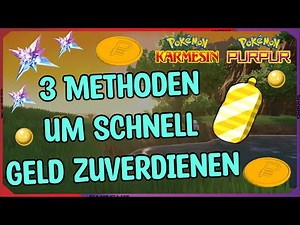 3 Methoden wie man schnell Geld verdienen kann in Pokemon Karmesin & Purpur