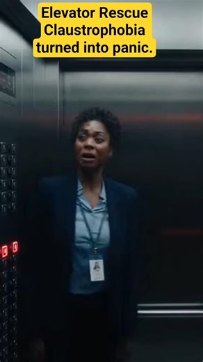 Stuck Between Floors 😳 #elevator rescue #Hero story #RescueReel TV