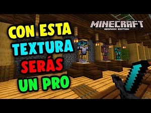 LA MEJOR TEXTURA para PVP en MINECRAFT PE/Bedrock 1.19 😨⚔️