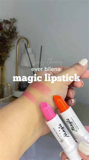 Ever Bilena Magic Lipstick: Color-Changing Shades Review