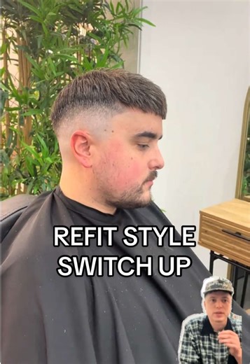 Refit on a regular client at @cheshirehairclinic ✂️ A refit - (remove the system, clean off old adhesive, apply fresh bonding, and finish with a refresh cut.) This time we switched it up and went shorter for a fresh new style. #HairSystem #menshair #barber #hairsystemsformen #HairTransformation