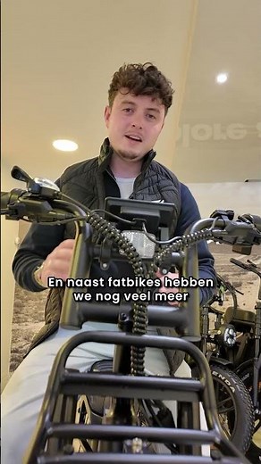 In onze showrooms (of gewoon thuis) test je alle soorten fatbikes! 🚲