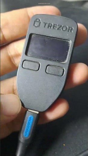 Steps to reset our Trezor wallet