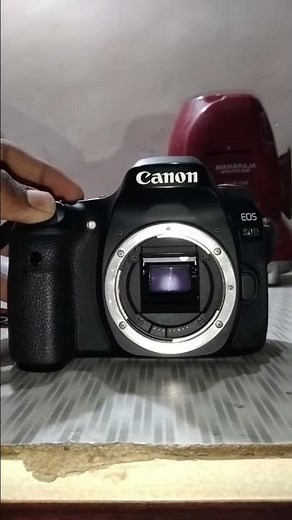 How 80D || Canon shutter work ||