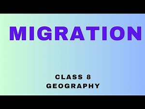 Migration|class 8|Longman Geography|ICSE