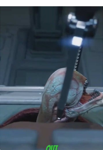 Removing the Baby Alien from Zula Hendricks' Body