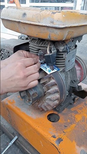 how to set-up Robin EY20 patrol engine ignition coil /patrol engine repair #shortvideo #shortfeed