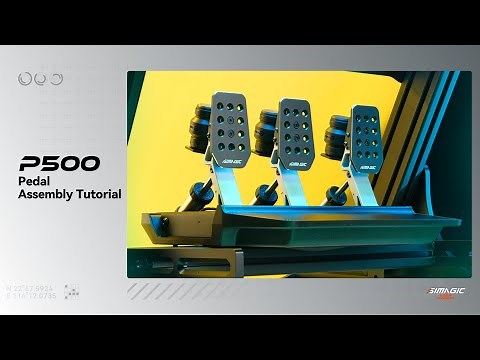 P500 Pedal Assembly Tutorial | SIMAGIC Tutorial