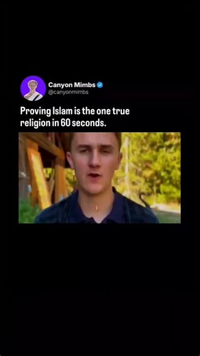 Canyon on Instagram: "I'll leave Islam if anyone can answer this I recently posted a new video, where I turned my childhood bedroom into a mosque! Comment the word "Mosque" to watch the full video"
