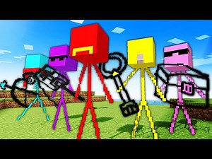 [Minecraft] We Turned Into Stick Figures!