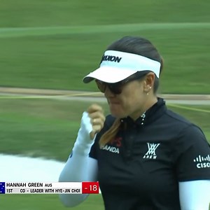 We've got a tight finish here! Green buries a putt on 11 to join Choi at the top of the leaderboard 👀 | Golf Channel