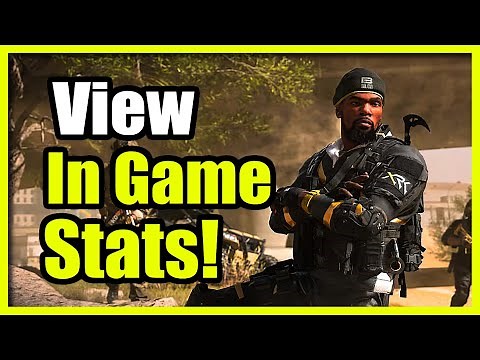 How to View In Game Stats like KD & Score in Black Ops 6 (Call of Duty Tutorial)