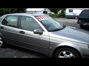 2000 SAAB 9-5 95 START UP, walk around and review