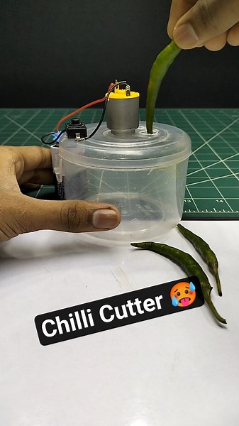 how to make cutter machine || best science project working model #motor #cutter #shorts