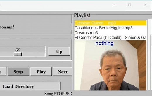Control Music Player App Using Hand Gesture or Eye Movement