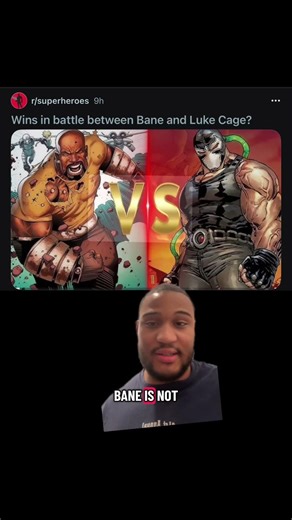 Luke Cage vs Bane 💯