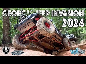 Georgia Jeep Invasion 2025 - Off Roading at Morris Mountain with The Georgia Jeep Alliance