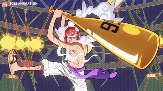 Toei Animation on Instagram: "Swing away, Luffy. This is how you deal with poisonous attacks. ⚾💥 Episode 1145 of #ONEPIECE is now simulcast streaming."