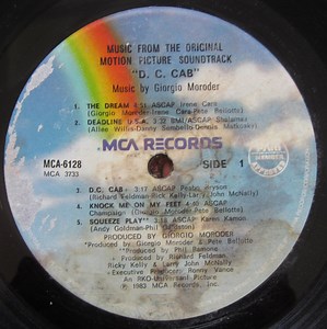 Various - D.C. Cab - Music From The Original Motion Picture Soundtrack