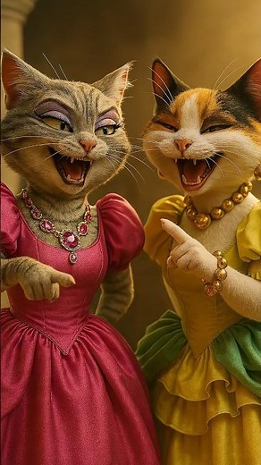 Catderella #aistory #cartoon #catstory #cats #animation #cutecat #fyp #ai