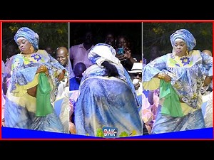 Admirez le "Leumbeul" de Fatou Laobé qui met de l'huile sur le feu au meeting de Bamba Fall