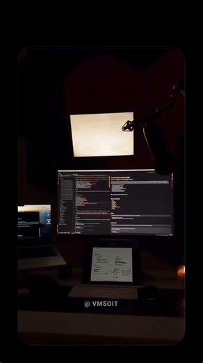 POV: Coding at Night (The Ultimate Vibe) 🌙💻 | VMSOIT #vmsoit #programming #coding