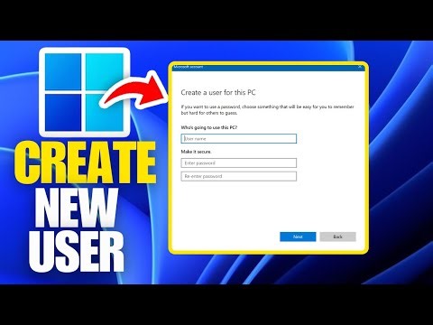 How to Create User Account in Windows 11