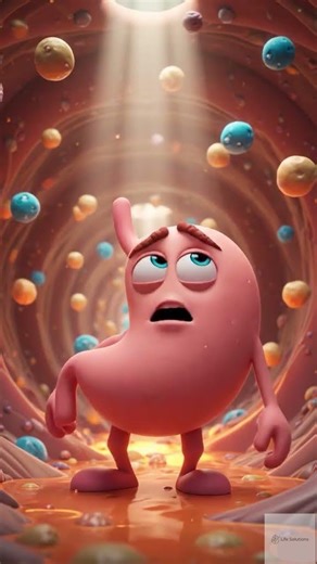 Animated AI Body Parts with Caption by James