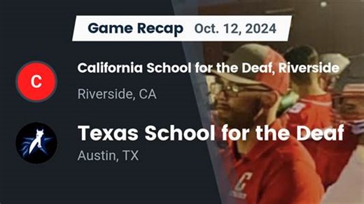 Football Recap: California School for the Deaf-Riverside Extends Winning Streak to 20