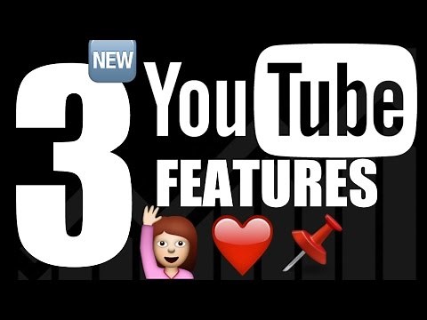 3 New YouTube Comment Features: 🙋 (Standout) ❤️ (Heart) 📌 (Pin)