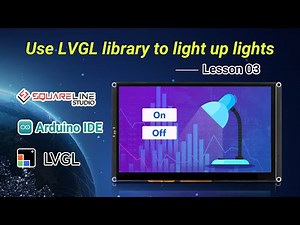 Get Started with CrowPanel Advance HMI Screen: Lesson 03 - Use LVGL Library to Create UI Interface