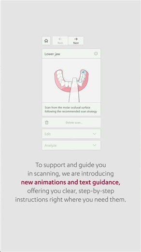 Your TRIOS software now includes step-by-step guidance for TRIOS workflows. #3shape