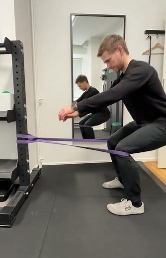 Spanish Squat, Elastic Band