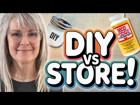 Homemade Mod Podge vs Store-Bought — The Results Shocked Me!