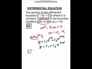 Initial Value Problem and Boundary Value Video Lecture | Engineering Mathematics - Engineering Mathematics