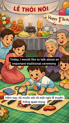 Thôi Nôi: Traditional Vietnamese First Birthday Ceremony